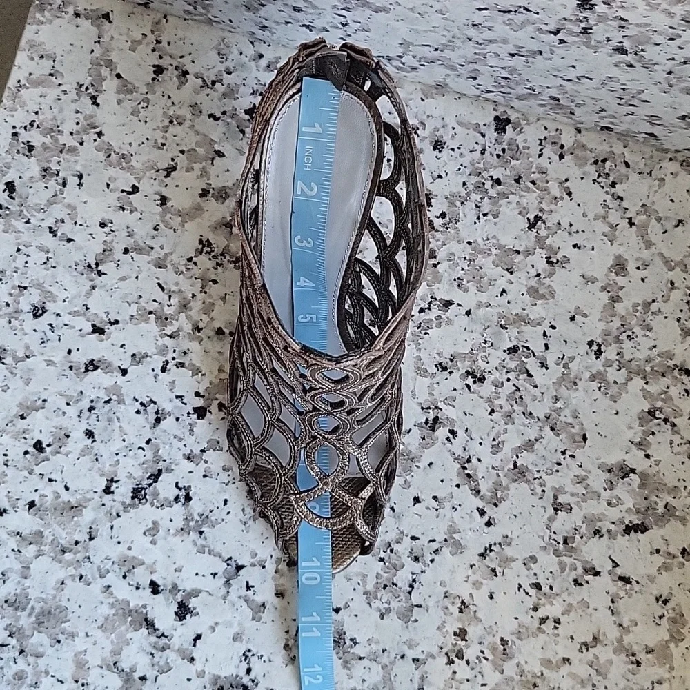Exquisite pair of Sergio Rossi heels sz 9 - Picture 14 of 15